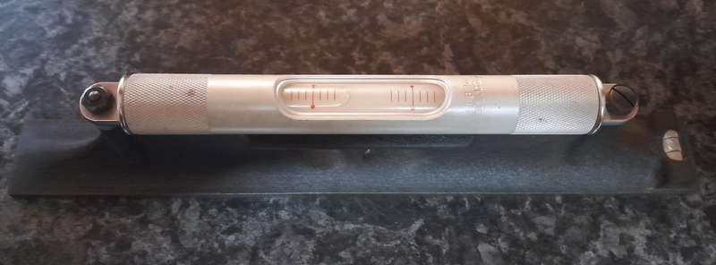 Starret no 98-12  Machine spirit level