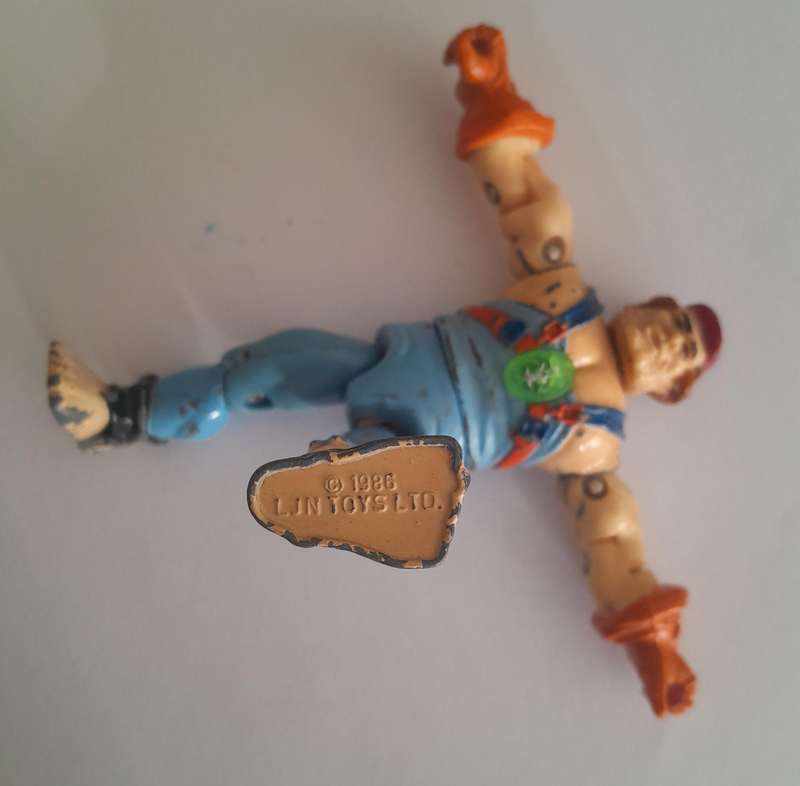 Bionic Six 1986 Mechanic Figurine Toy