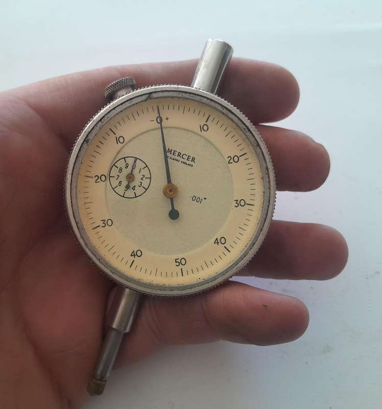 Mercer Dial Gauge in Box