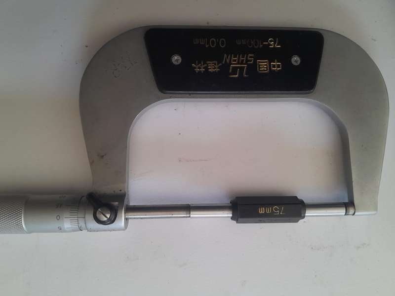 75-100mm outside Micrometer