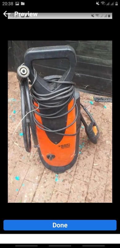 High pressure washer