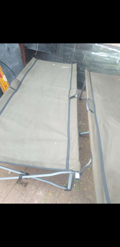 Foldable camping beds