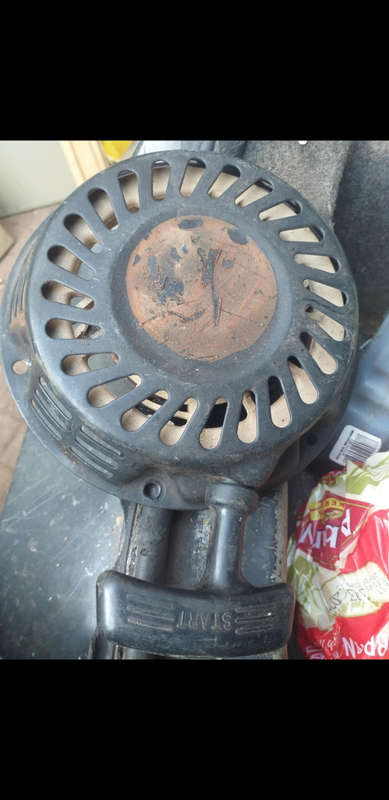 Generator pulley starter