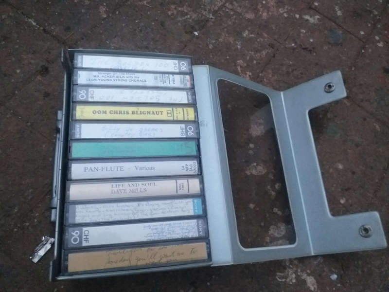 Music tapes vintage