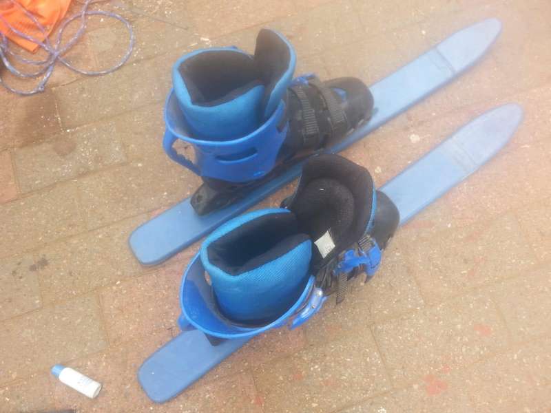skiing shoes