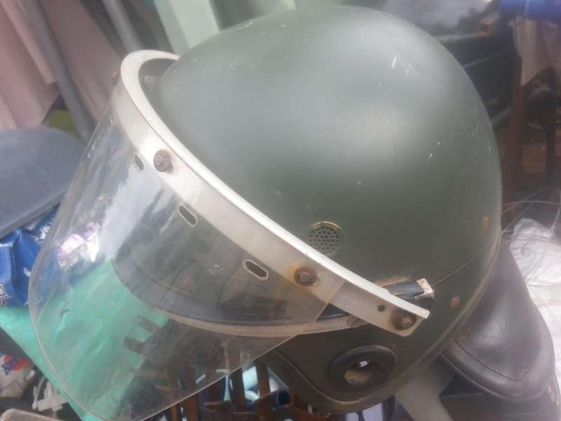 Vintage helmet