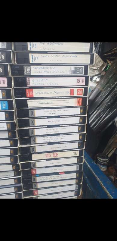 Vintage Vhs cassetes