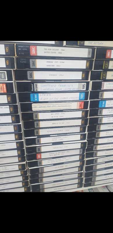 Vintage Vhs cassetes