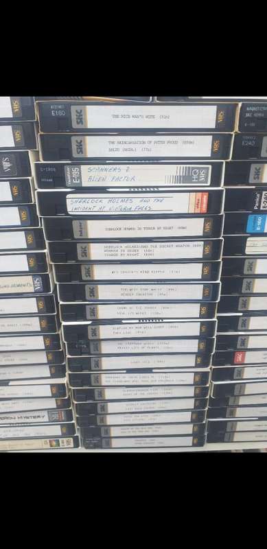 Vintage Vhs cassetes