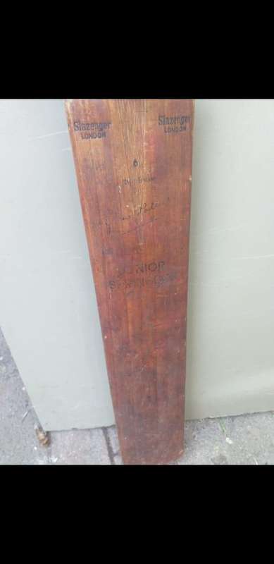 Vintage cricket bat