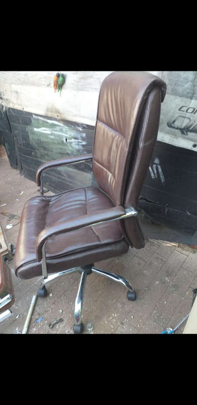 Leather office chair