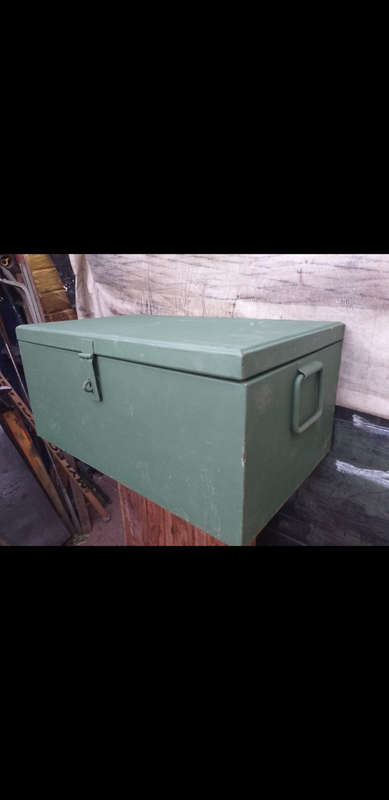 Large army trunk