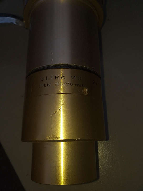 Isco optic camera lense