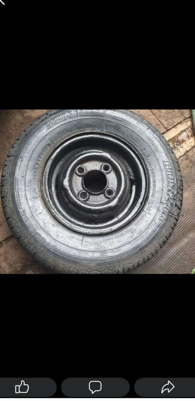 Trailer rim/tyre