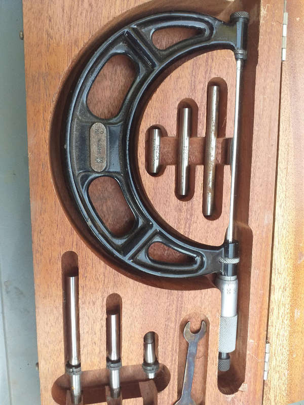 Starrett micrometer
