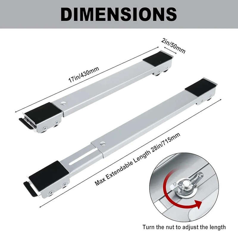 Mobile Roller - Heavy Duty Adjustable Appliances
