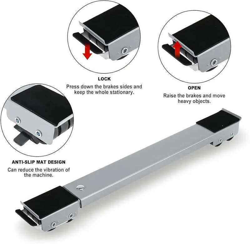 Mobile Roller - Heavy Duty Adjustable Appliances