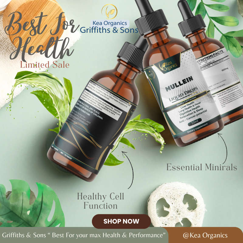 Kea Organics - Mullein Drops - 50 ml Tincture