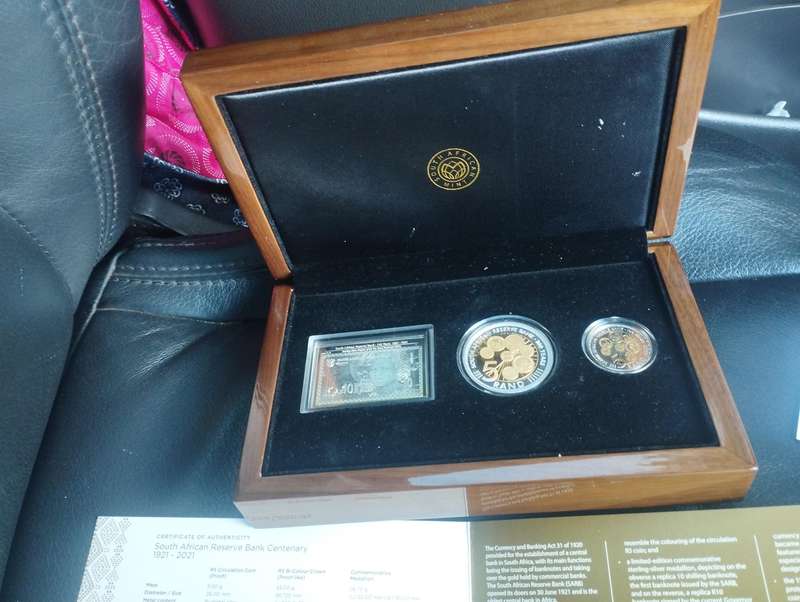 2021 SARB 100 Year Anniversary Proof Set