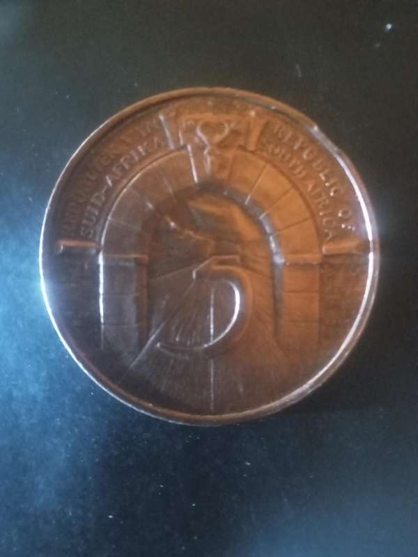 1966 South african 5year Republic Commemorative Medallion