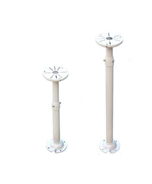 Adjustable I-Shaped CCTV Wall Camera Mount Bracket  30cm to 60cm Extension, Heavy-Duty Metal Arm
