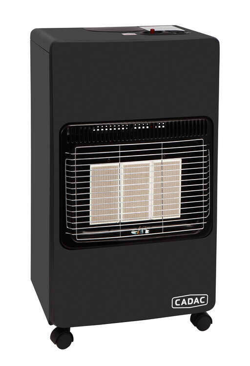 Cadac 3 Panel 4100W Gas Heater with Piezo Ignition - Powerful, Portable & Safe Warmth