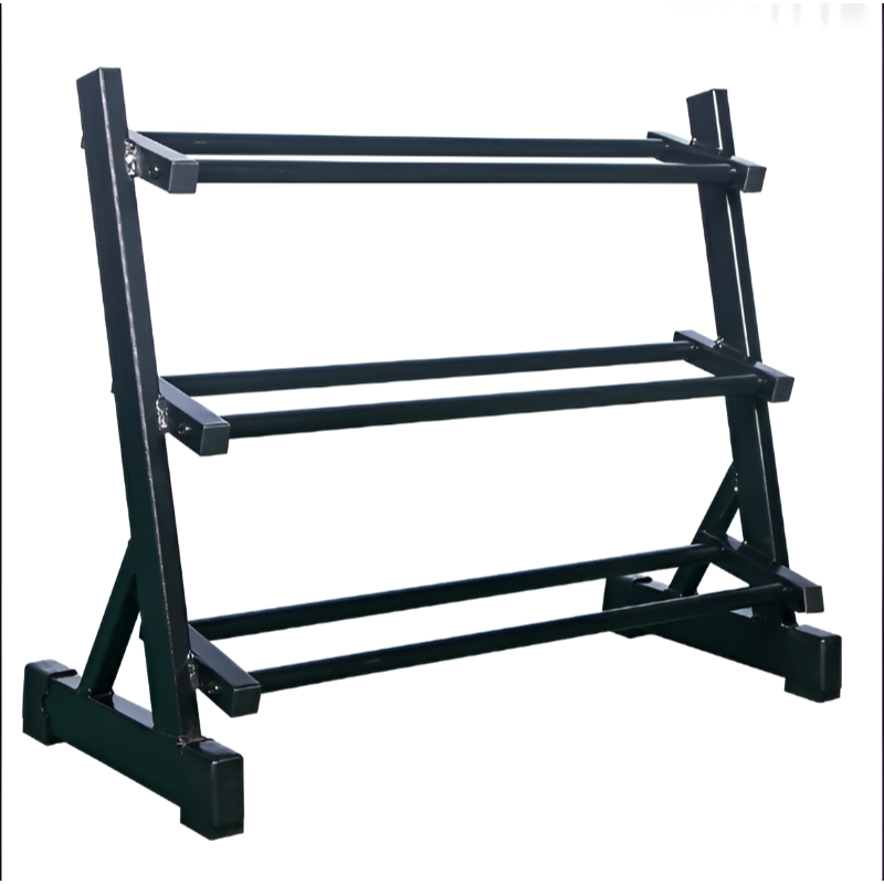 3-Tier Dumbbell Rack  Heavy-Duty Gym Equipment Storage Stand for Home & Commercial Use