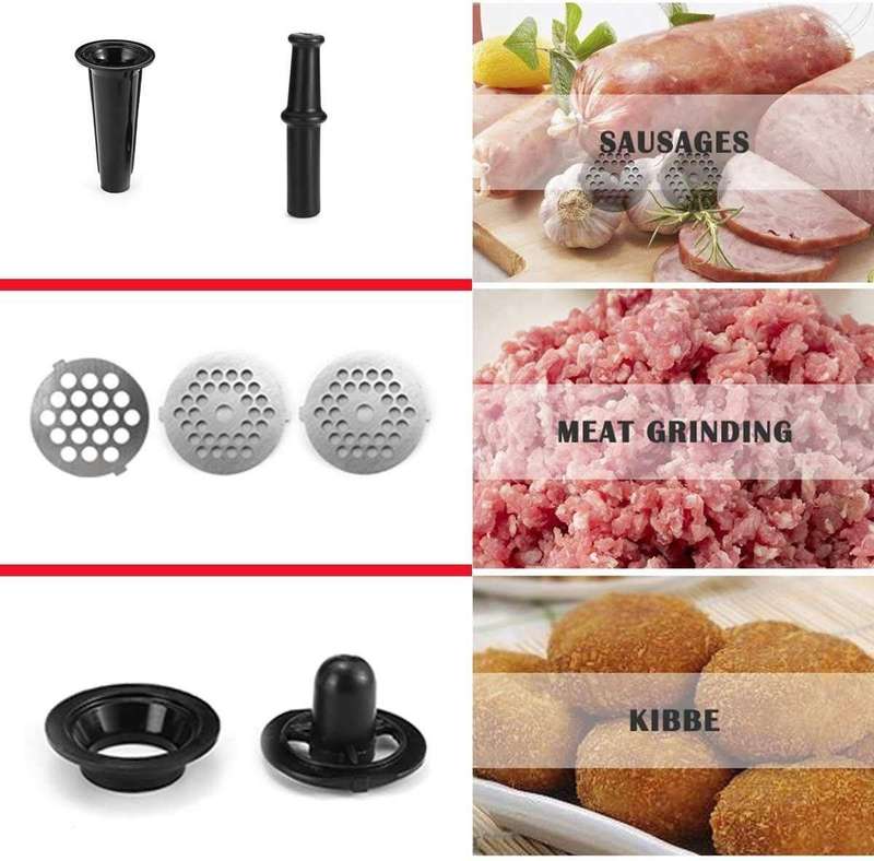 Prepare Fresh Mince at Home! 3200W Electric Meat Grinder - Fast, Versatile & Durable