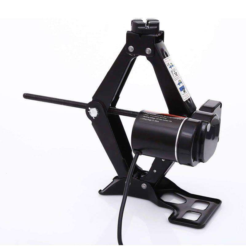 2 Ton 12V Electric Car Jack  Lighter Powered Vehicle Jack with Remote Control & Case (Model JG00031