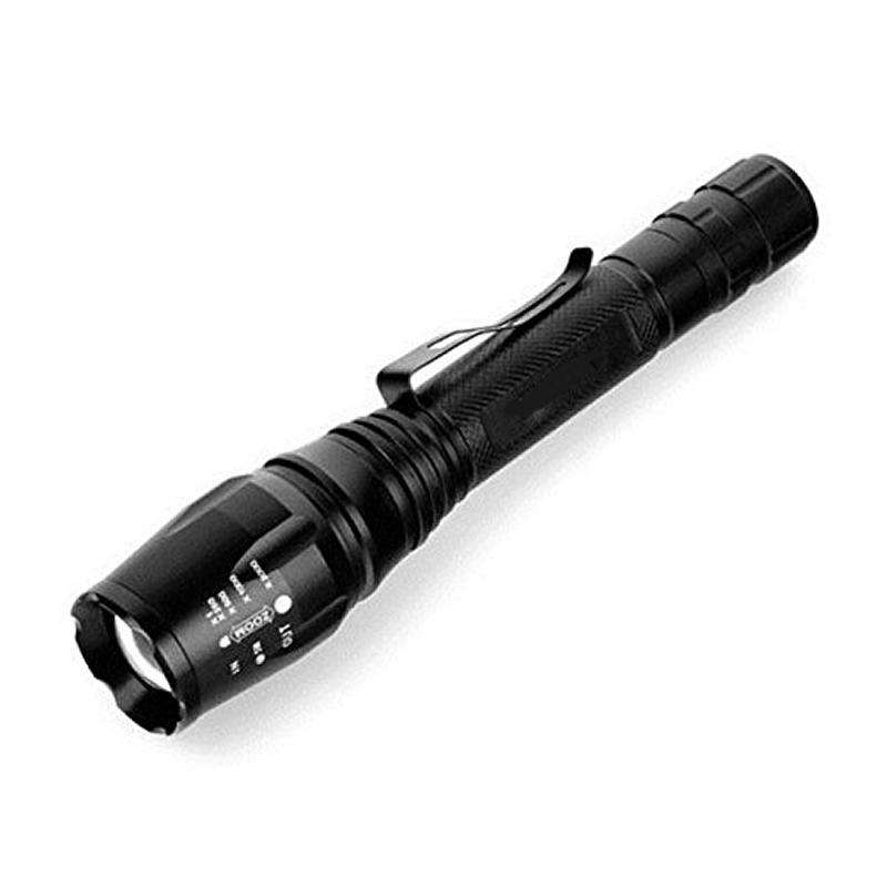 BL-Q7-P50 Rechargeable Portable LED Flashlight Torch - High-Power P50 LED, Zoom Function & USB Charg