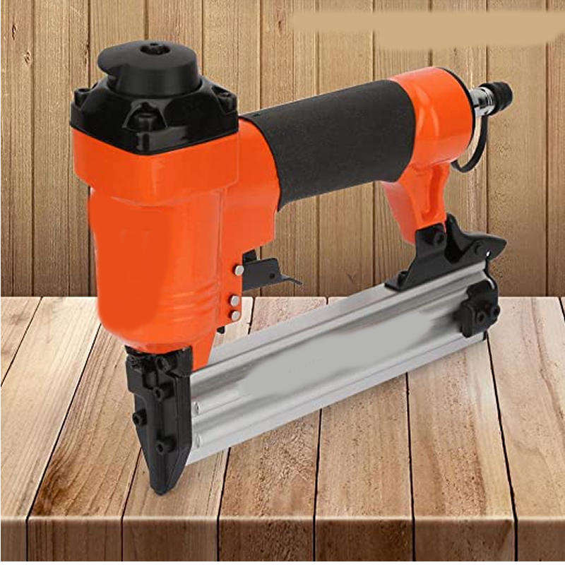 Professional 18GA Air Nailer & Stapler Gun  Dual Function Pneumatic Tool for Woodworking & Upholste
