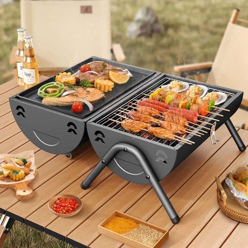 Portable Outdoor Mini BBQ Grill