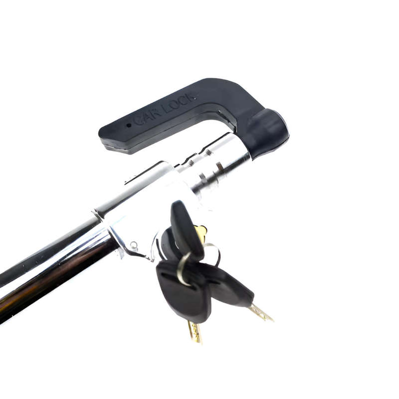 Heavy-Duty Steering Wheel Lock with Clutch Hook  Universal Anti-Theft Car Security Device