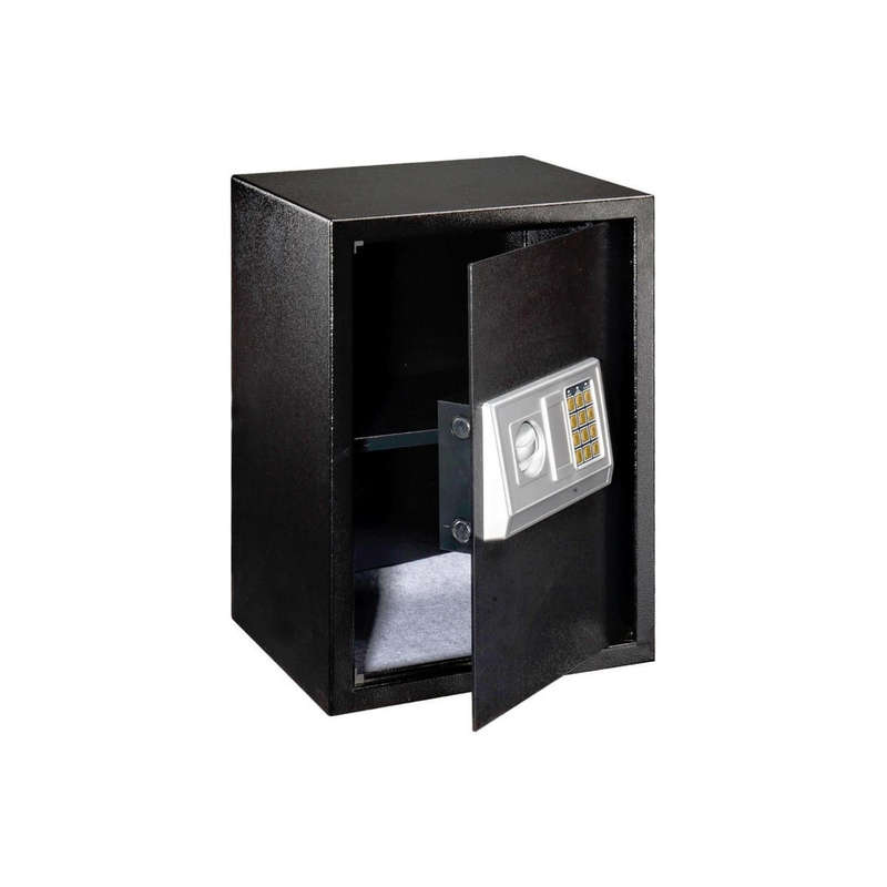 Electronic Safe Box with Combination Lock & Removable Shelf  40.3x50.1x33cm Heavy-Duty Security Saf