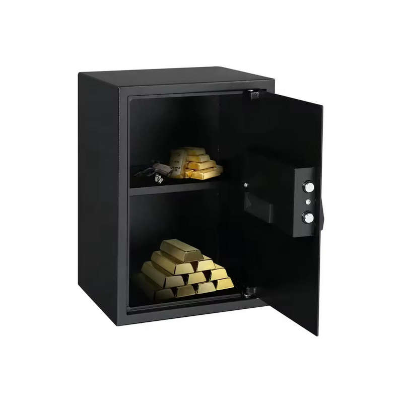 Electronic Safe Box with Combination Lock & Removable Shelf  40.3x50.1x33cm Heavy-Duty Security Saf