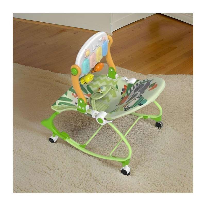 Multi-Functional Colourful Baby Music Activity Chair - Interactive Infant Seat with Sounds & Lights