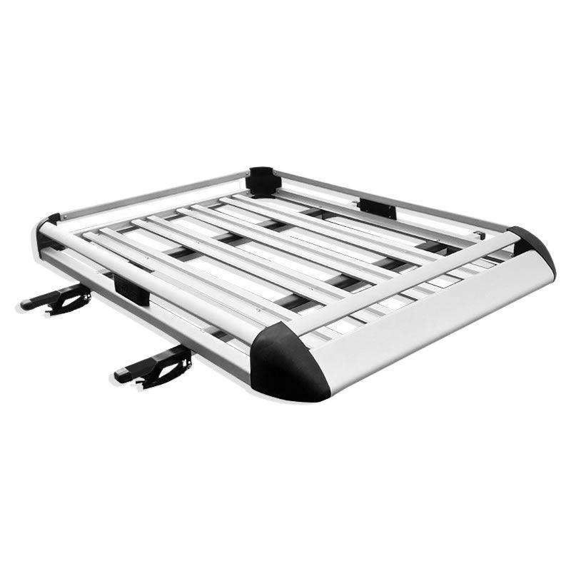 140x100cm Universal Aluminum Roof Rack for SUV  Heavy-Duty Luggage Carrier | Adjustable Cross Bars