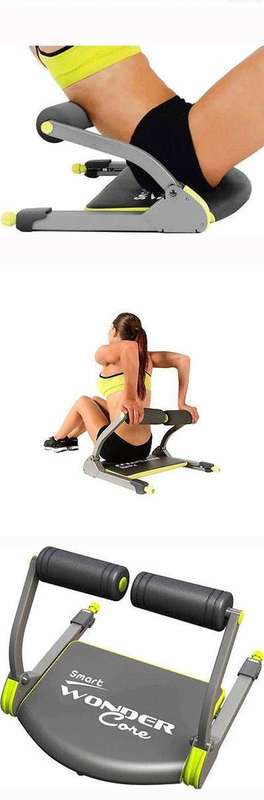 Smart AB Core Exercise System  Adjustable Abdominal Trainer with Resistance Springs | Compact Home