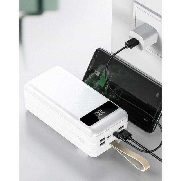 60,000mAh High-Capacity Power Bank with 4 USB Output Ports & Fast Charging  Ultra-Long-Lasting Char