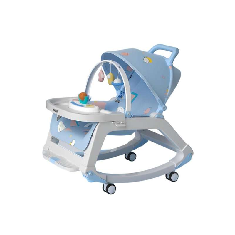 5-in-1 Multi-Functional Baby Dining Chair - High Chair, Booster, Desk & Play Seat Combo - Versatile