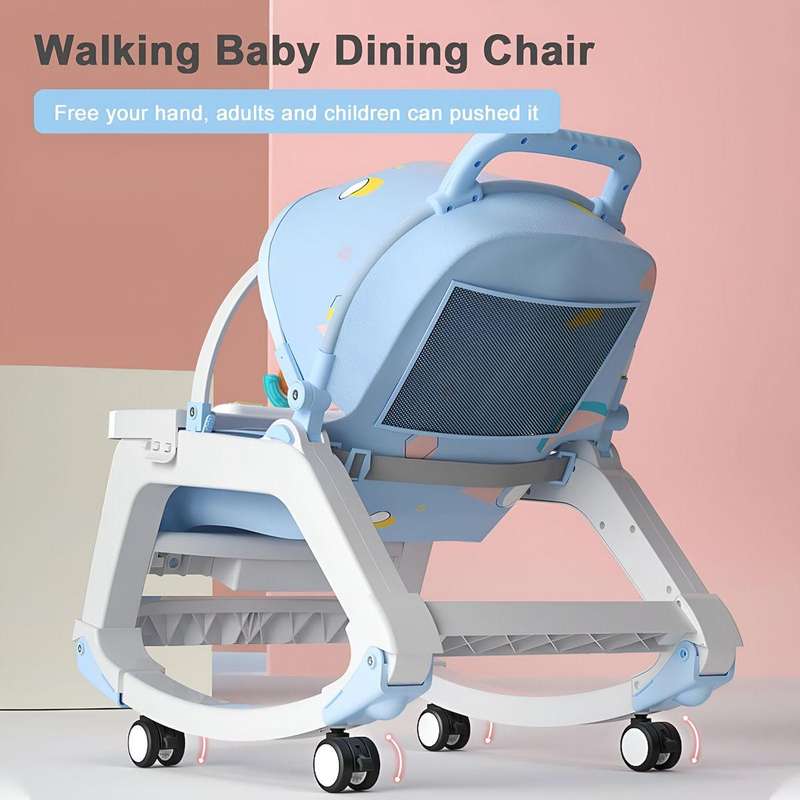 5-in-1 Multi-Functional Baby Dining Chair - High Chair, Booster, Desk & Play Seat Combo - Versatile
