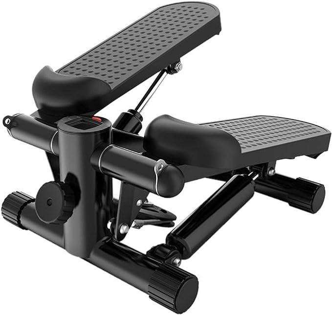 Well Care Mini Stepper Exercise Machine with Resistance Bands  Compact Home Fitness Trainer for Car