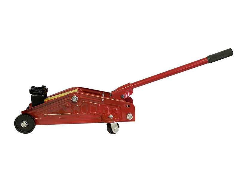 2 Ton Hydraulic Trolley Jack with Carry Case  Heavy-Duty Car Jack in Durable Plastic Moulded Storag