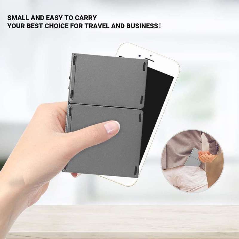 Wireless Bluetooth Keyboard with Touch Mouse Pad  Slim, Portable Keyboard for Smart TVs, Tablets,