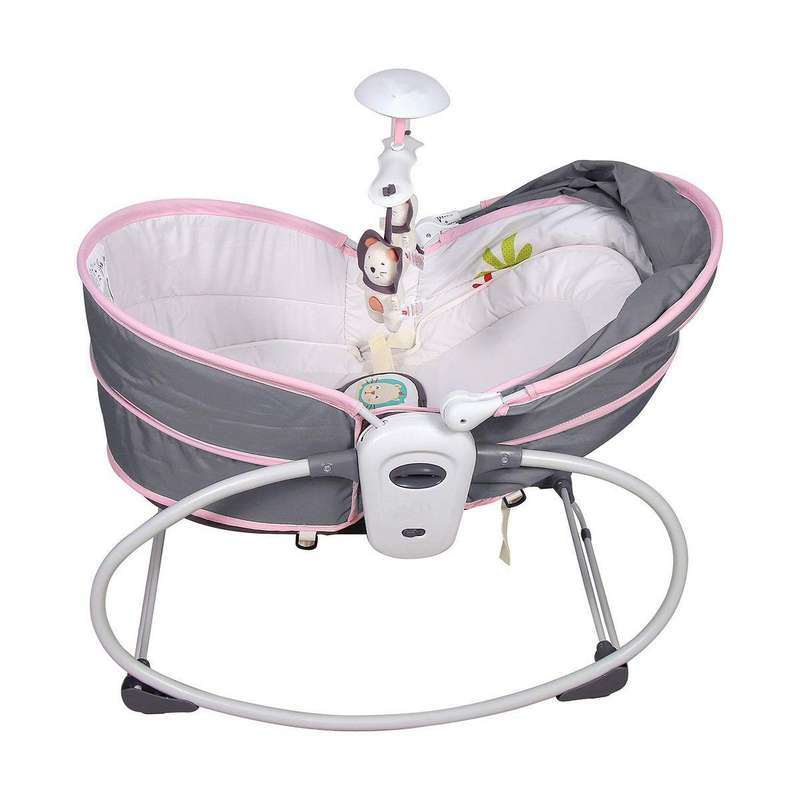 5-in-1 Baby Rocking Bounce Chair with Removable Bassinet
