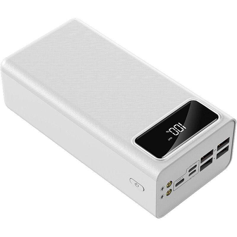 40,000mAh Portable Power Bank with USB A, USB-C & Micro Charging Ports  High-Capacity, Universal Ch