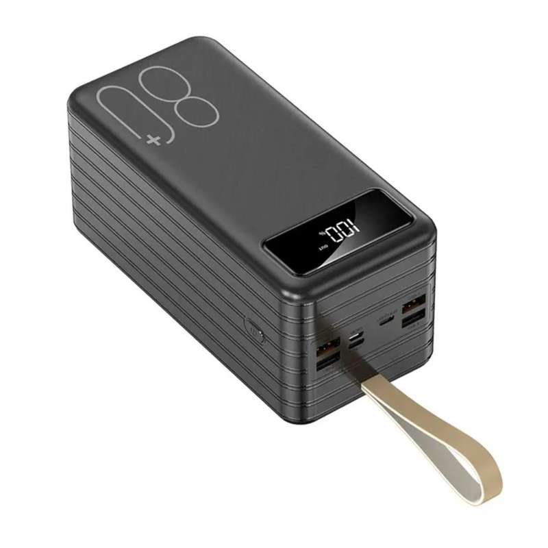 P8 SOVO 80,000mAh Power Bank with 3 Built-In Cables & LED Flashlight  Ultra-High Capacity, Multi-De