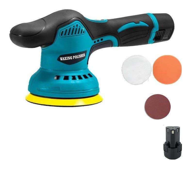 Compact Buffer with Polishing Pad Kit for Auto Detailing & Scratch Removal