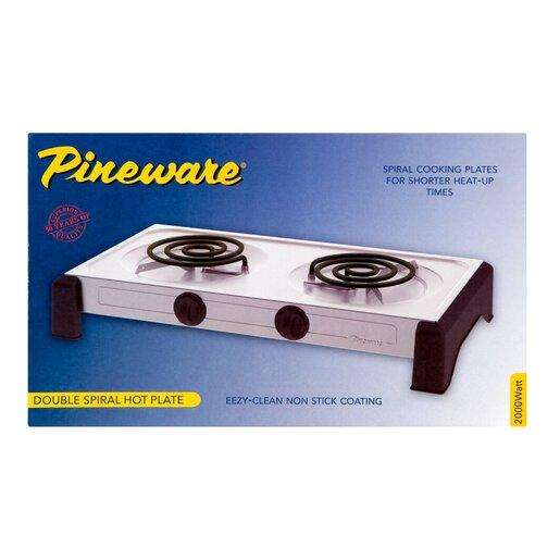 Pineware Double Spiral Hotplate - Portable & Efficient Cooking