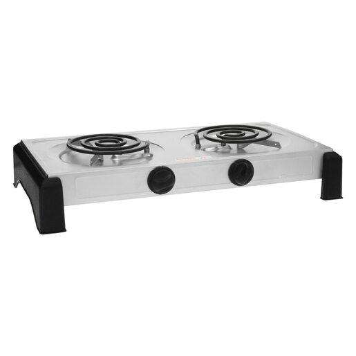 Pineware Double Spiral Hotplate - Portable & Efficient Cooking